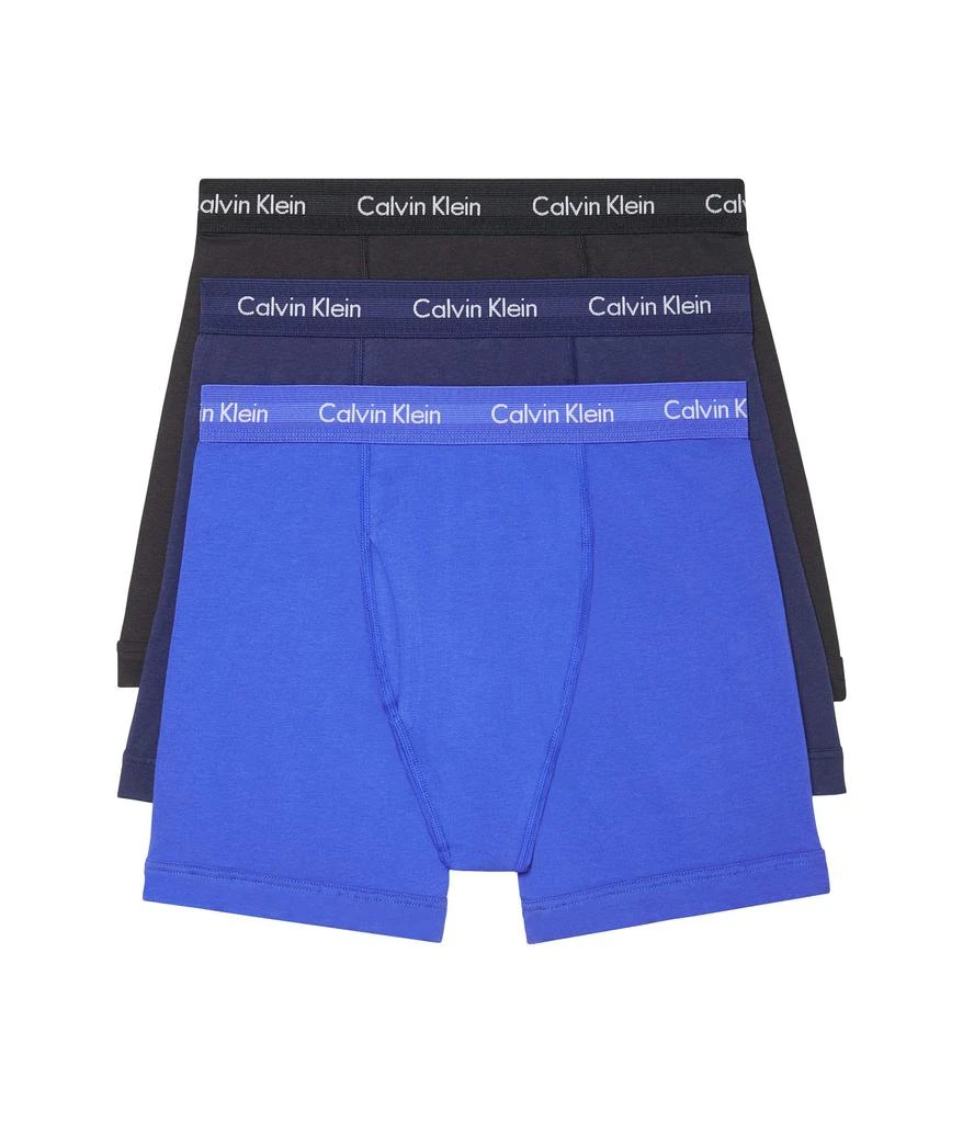 商品Calvin Klein|Cotton Stretch Boxer Brief 3-Pack,价格¥212,第1张图片详细描述