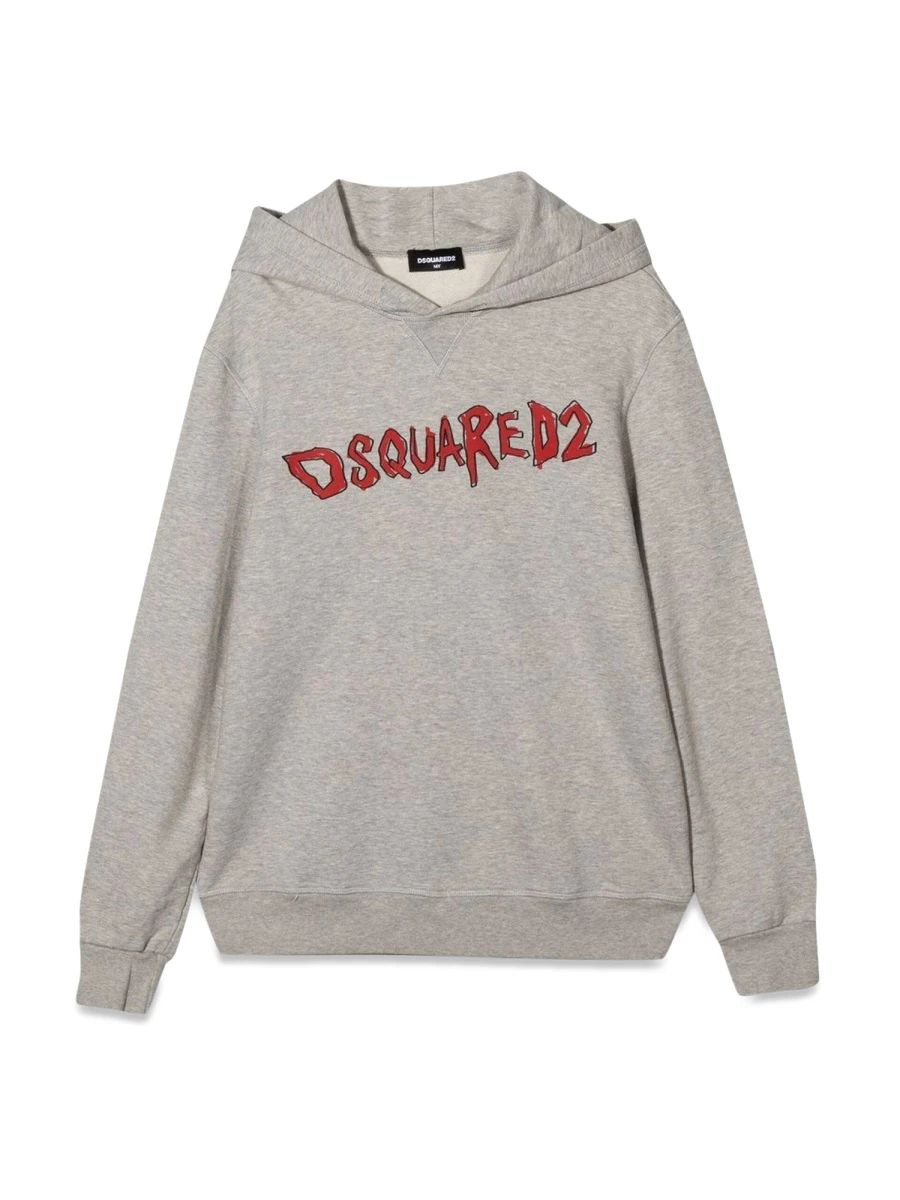 商品【商品预售7天】 DSQUARED2|DSQUARED2 男童卫衣 DQ1239TD0A19DQ911 灰色,价格¥987,第1张图片