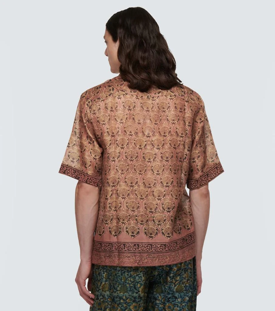 商品Dries Van Noten|印花棉质短袖衬衫,价格¥2997,第4张图片详细描述