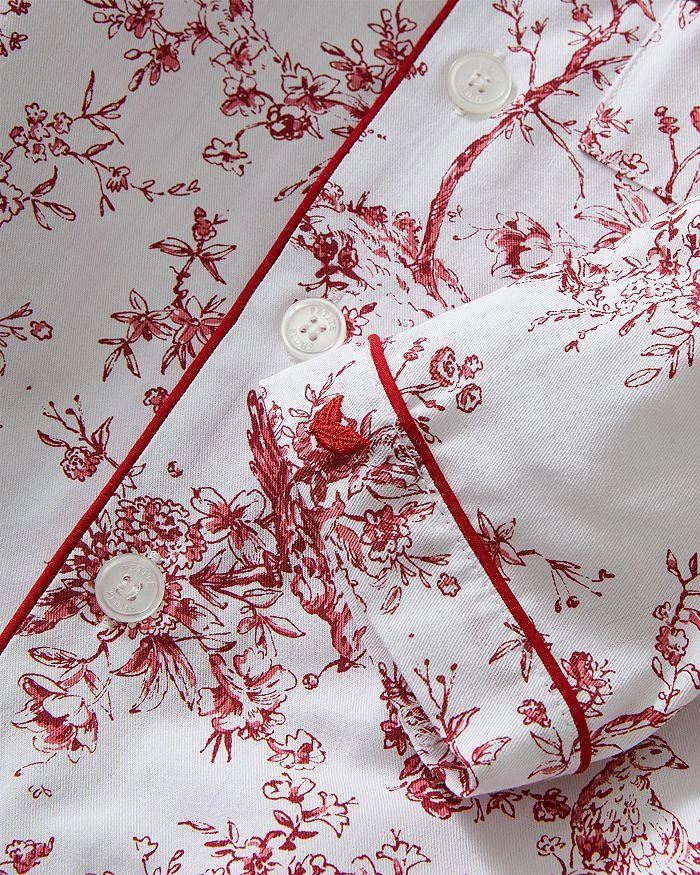 商品Petite Plume|Girls' Timeless Toile Twill Pajama Set - Baby, Little Kid, Big Kid,价格¥440,第3张图片详细描述