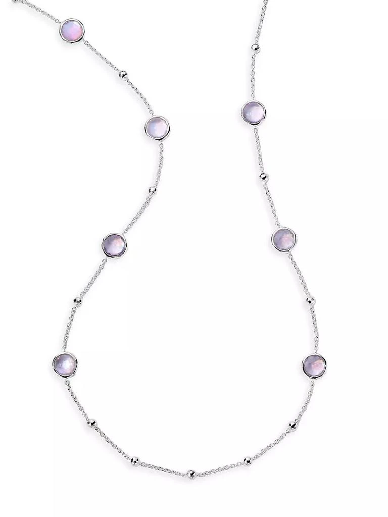 商品Ippolita|Lollipop® Sterling Silver & Multi-Stone Ball & Stone Station Necklace,价格¥8955,第1张图片
