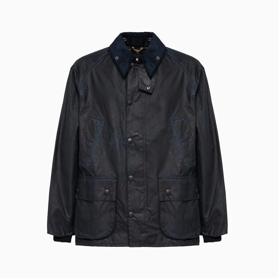 商品Barbour|Barbour Bedale Waxed Long Sleeved Jacket,价格¥1815,第1张图片