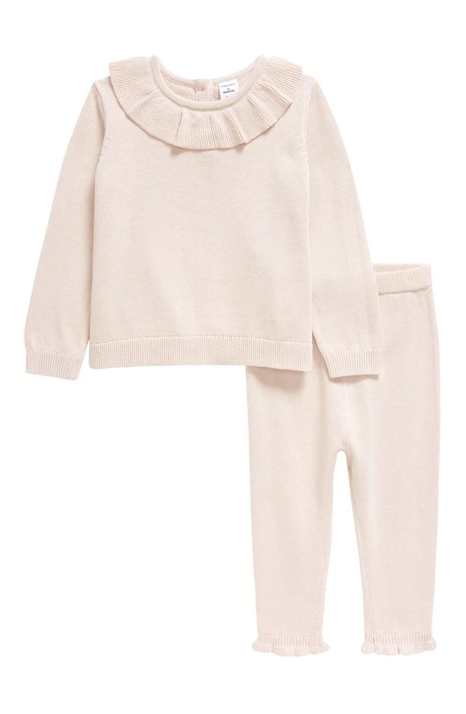 商品Nordstrom|Ruffle Sweater & Pants Set,价格¥135,第1张图片