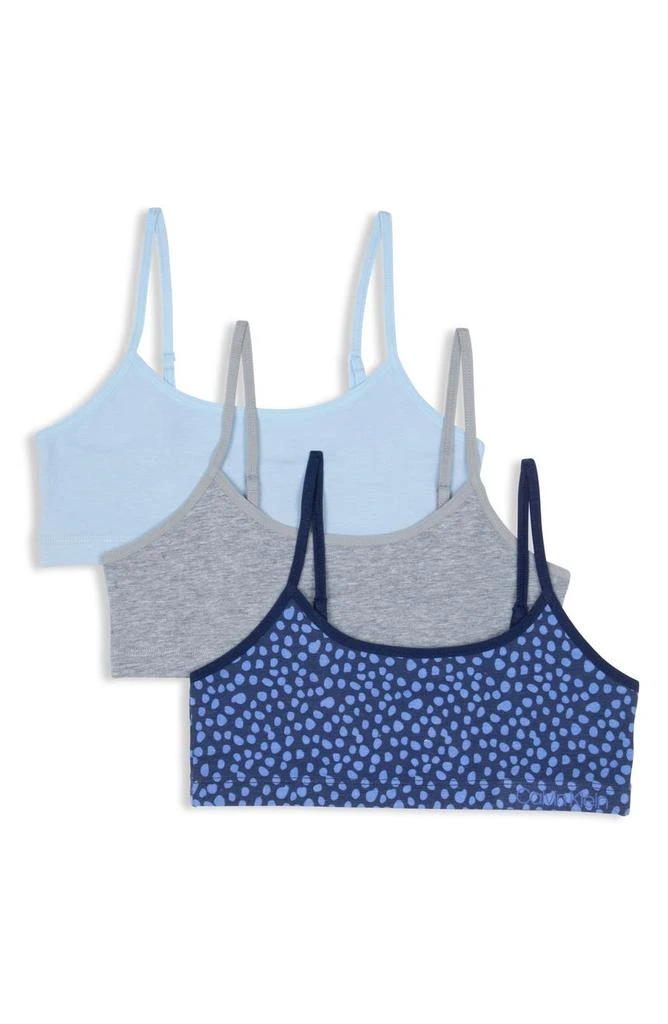 商品Calvin Klein|Logo Branded Bralettes - Pack of 3,价格¥48,第1张图片