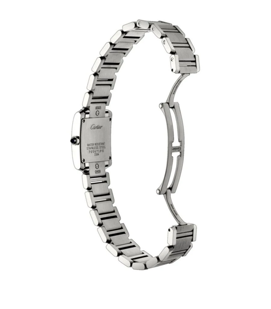 商品Cartier|Stainless Steel Tank Française Watch 25mm,价格¥32819,第4张图片详细描述