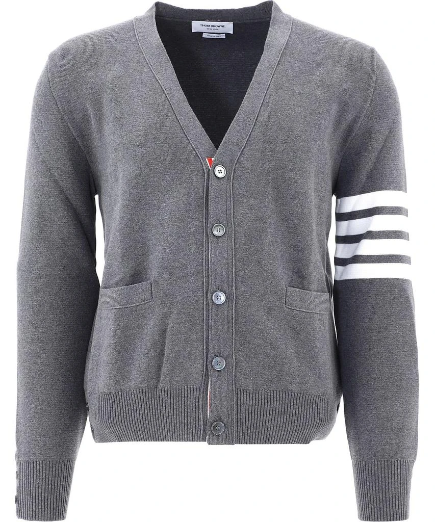 商品Thom Browne|Thom Browne 4-Bar Milano Stitch Cardigan,价格¥7633,第1张图片