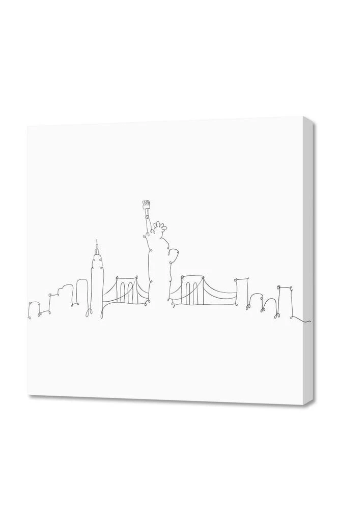 商品Curioos|Glitter Lady Minimal Line Art Print,价格¥783,第1张图片