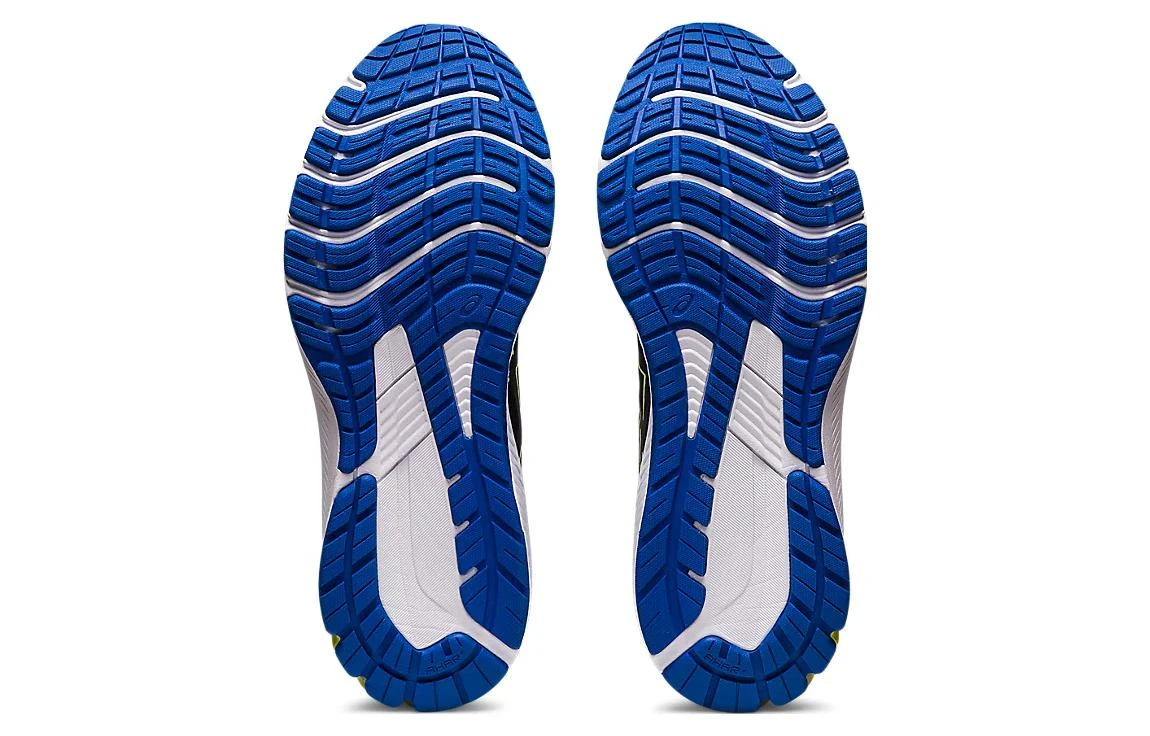 商品[国内直发] Asics|GT-1000 12 舒适 织物合成革减震防滑耐磨 低帮 越野跑步鞋 男款 黑蓝黄,价格¥608,第8张图片详细描述