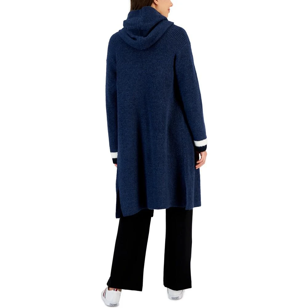 商品Tommy Hilfiger|Women's Hooded Kimono Open Cardigan,价格¥551,第2张图片详细描述