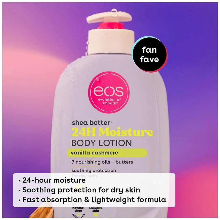 商品EOS|Shea Better Body Lotion Vanilla Cashmere,价格¥92,第2张图片详细描述