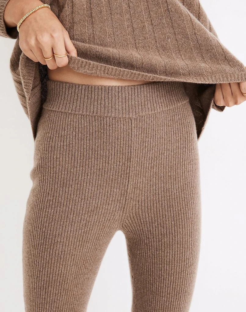 商品Madewell|(Re)sourced Cashmere High-Rise Sweater Leggings,价格¥512,第4张图片详细描述