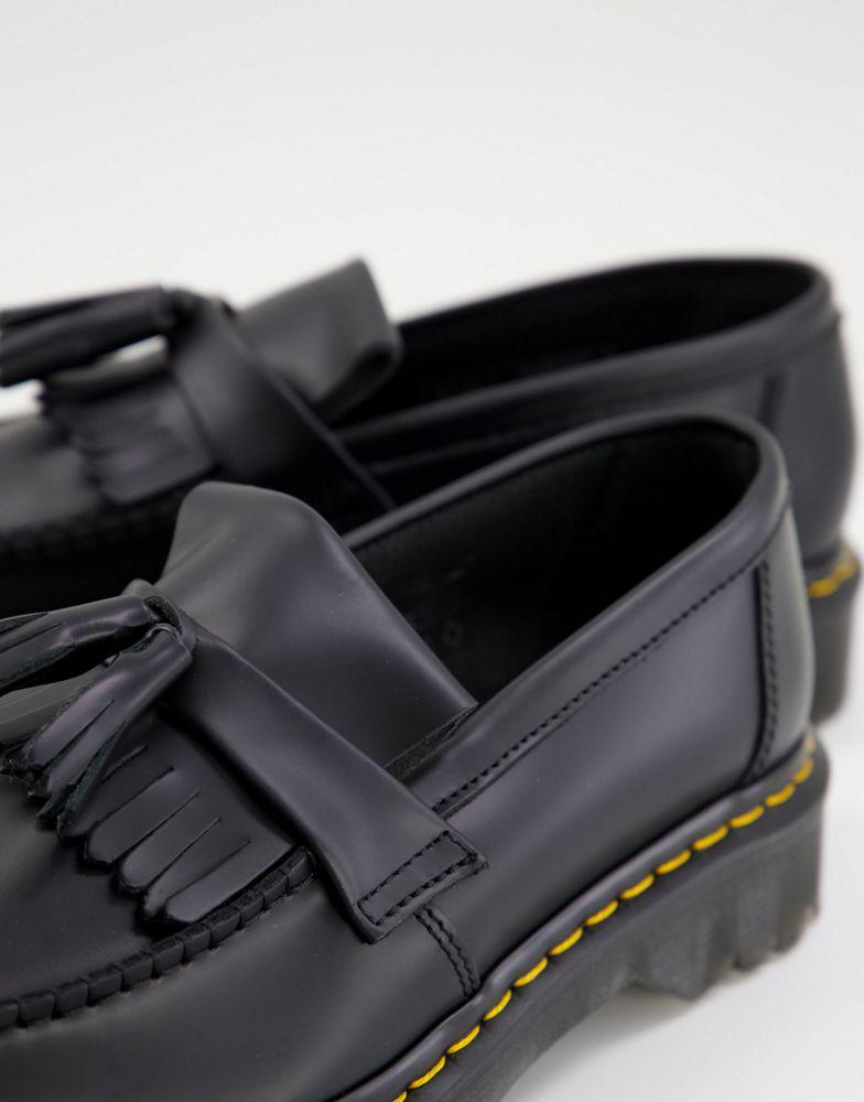 Dr Martens adrian bex loafers in black smooth商品第3张图片规格展示