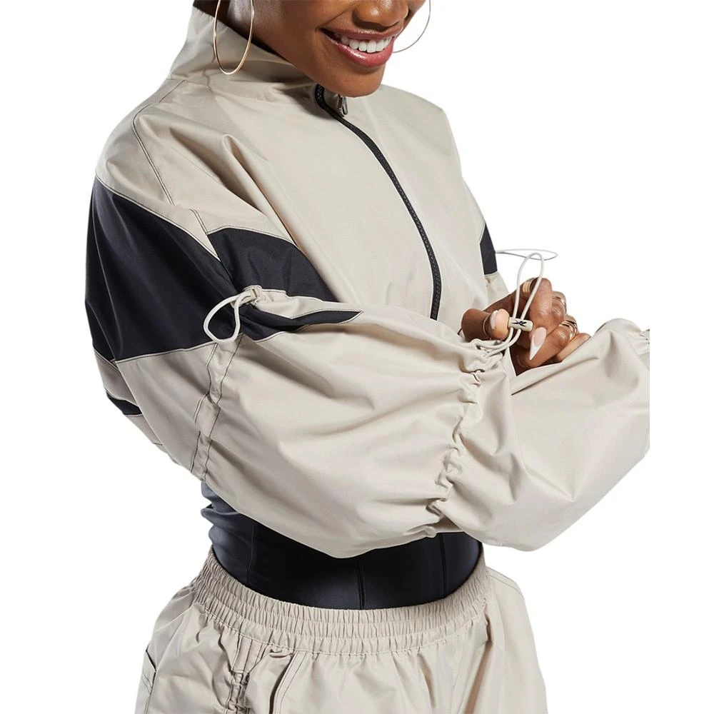 商品Reebok|x Cardi B Women's Woven Vector Track Jacket,价格¥383,第1张图片