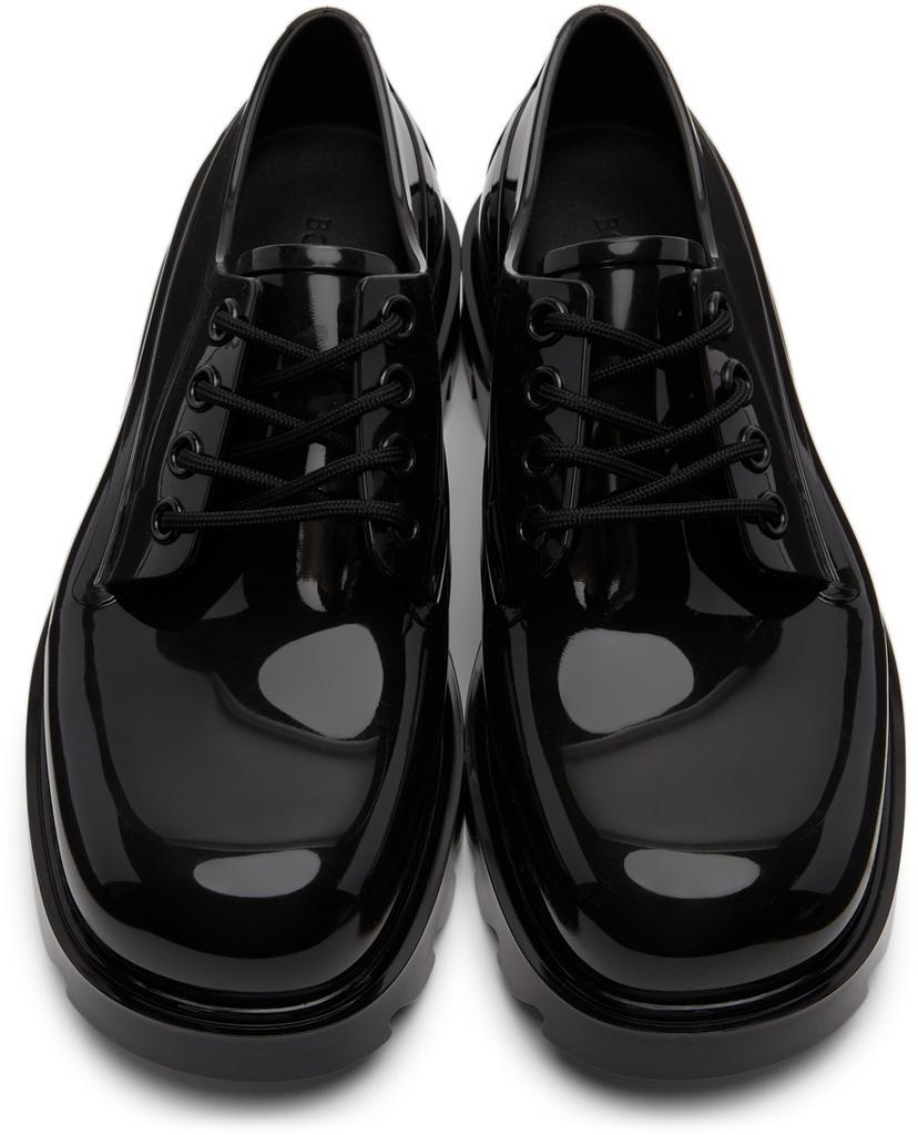 商品Bottega Veneta|Black Stride Lace-Up Shoes,价格¥4887,第7张图片详细描述