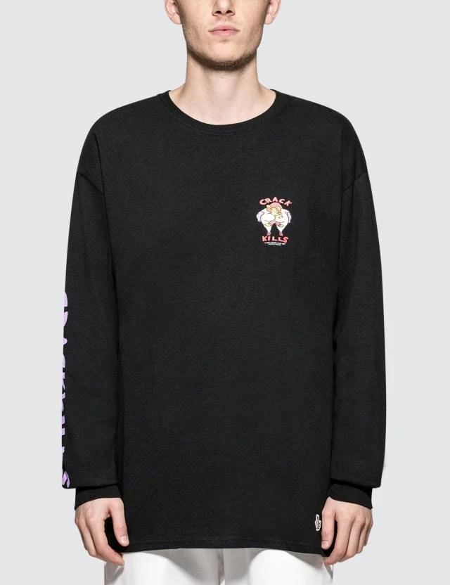 商品#FR2|Crack Kills L/S T-Shirt,价格¥459,第4张图片详细描述