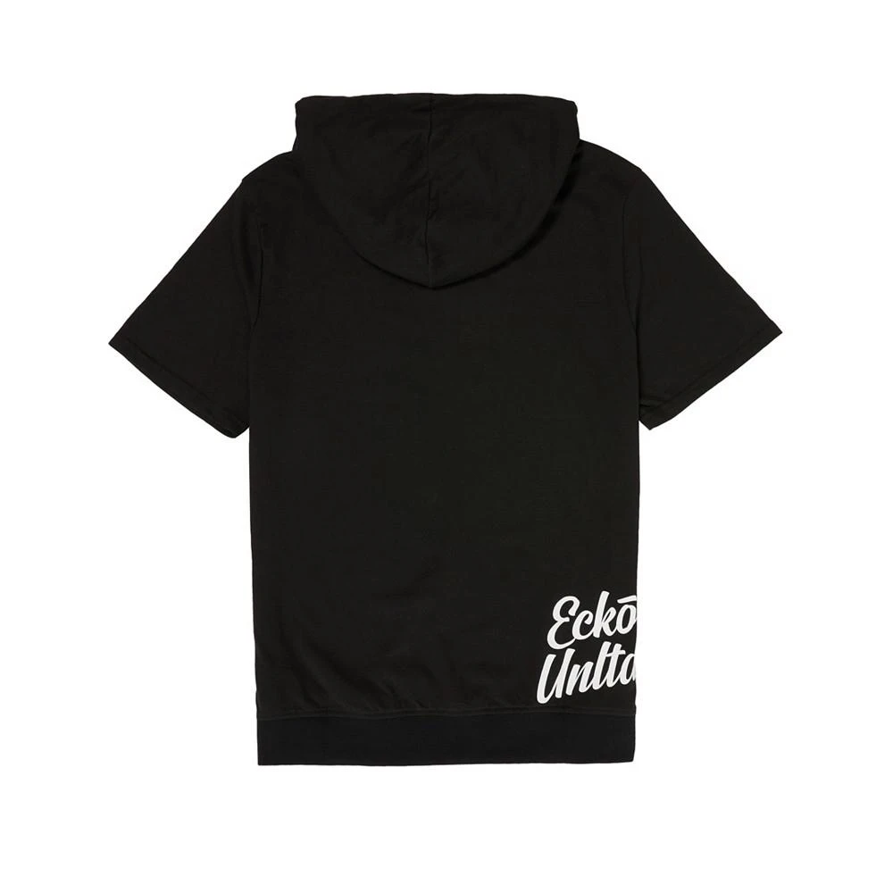 商品Ecko Unltd|Men's Short Sleeve Hoodie with Vert Rhino Repeat,价格¥358,第4张图片详细描述