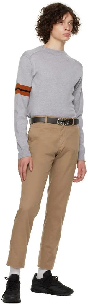 商品Salvatore Ferragamo|Reversible Brown Gancini Belt,价格¥2492,第3张图片详细描述