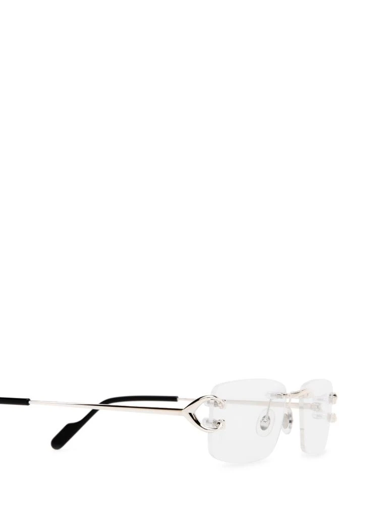 商品Cartier|Cartier Rectangle Frame Glasses,价格¥6404,第2张图片详细描述