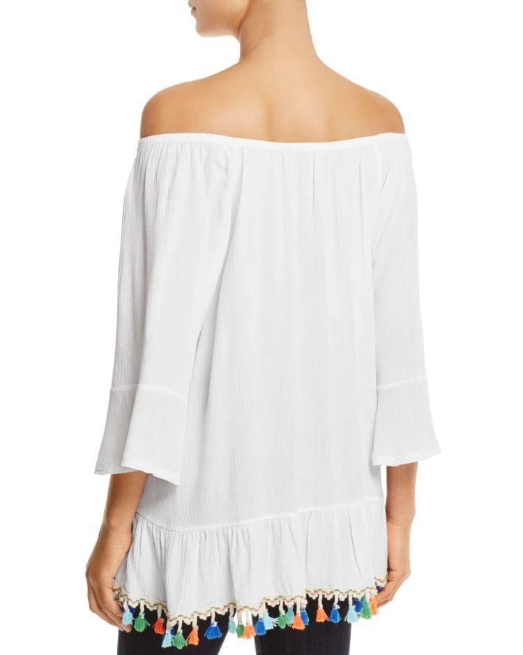 商品Kim & Cami|Tassel Trim Top,价格¥382,第2张图片详细描述