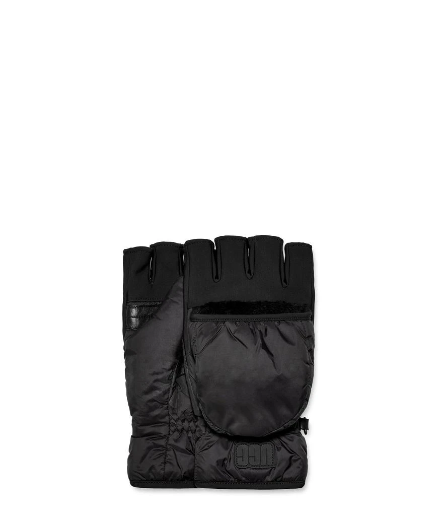 商品UGG|Water-Resistant Recycled Nylon Flip Mitten with Recycled Micofur Lining,价格¥296,第2张图片详细描述