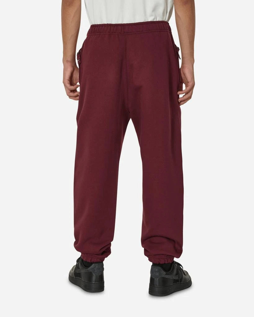 商品NIKE|Solo Swoosh Sweatpants Night Maroon,价格¥324,第3张图片详细描述