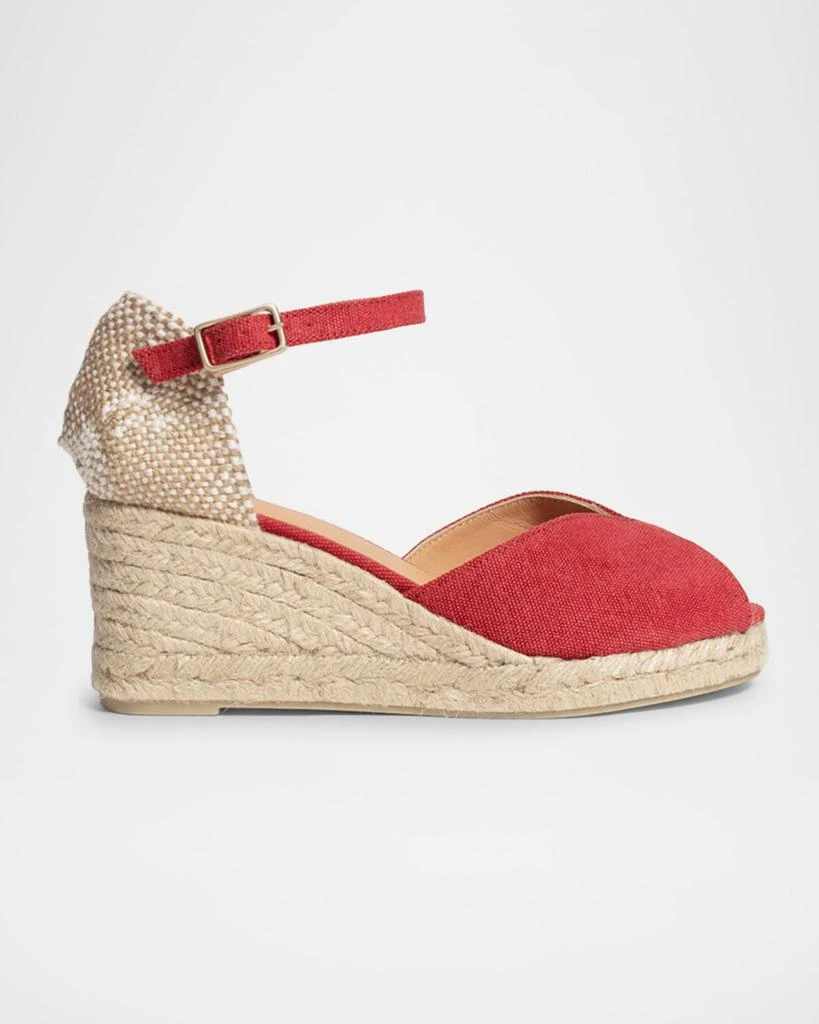 商品Castaner|Bianca Canvas Wedge Espadrilles,价格¥1390,第1张图片