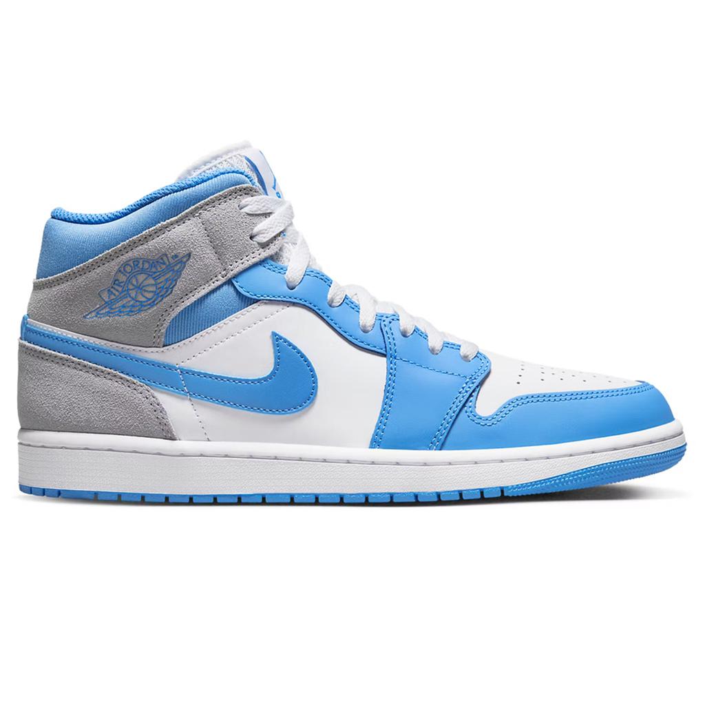 Air Jordan 1 Mid University Blue Grey商品第1张图片规格展示