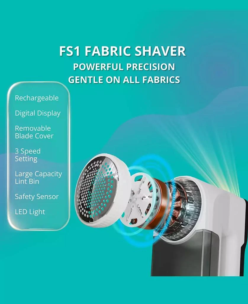 商品True & Tidy|LED Turbo Fabric Shaver with LED Headlight,价格¥388,第5张图片详细描述