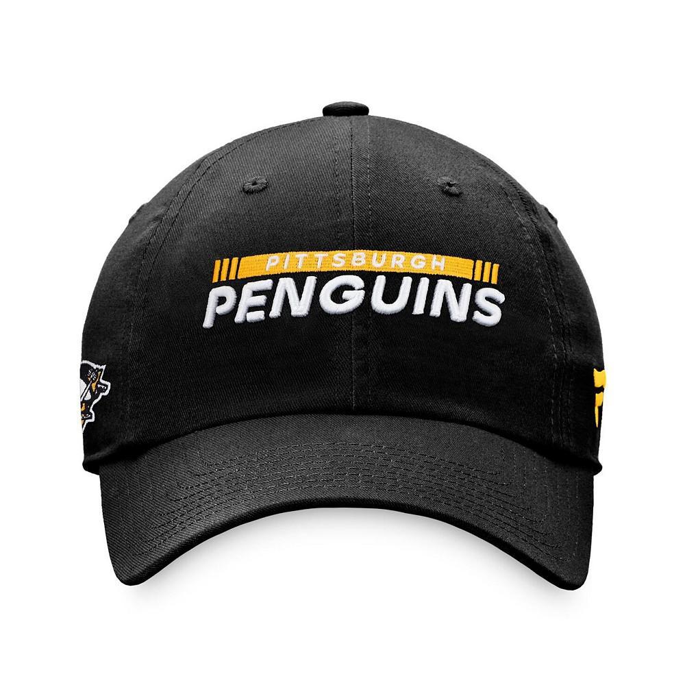 商品Fanatics|Men's Branded Black Pittsburgh Penguins Authentic Pro Rink Adjustable Hat,价格¥187,第6张图片详细描述