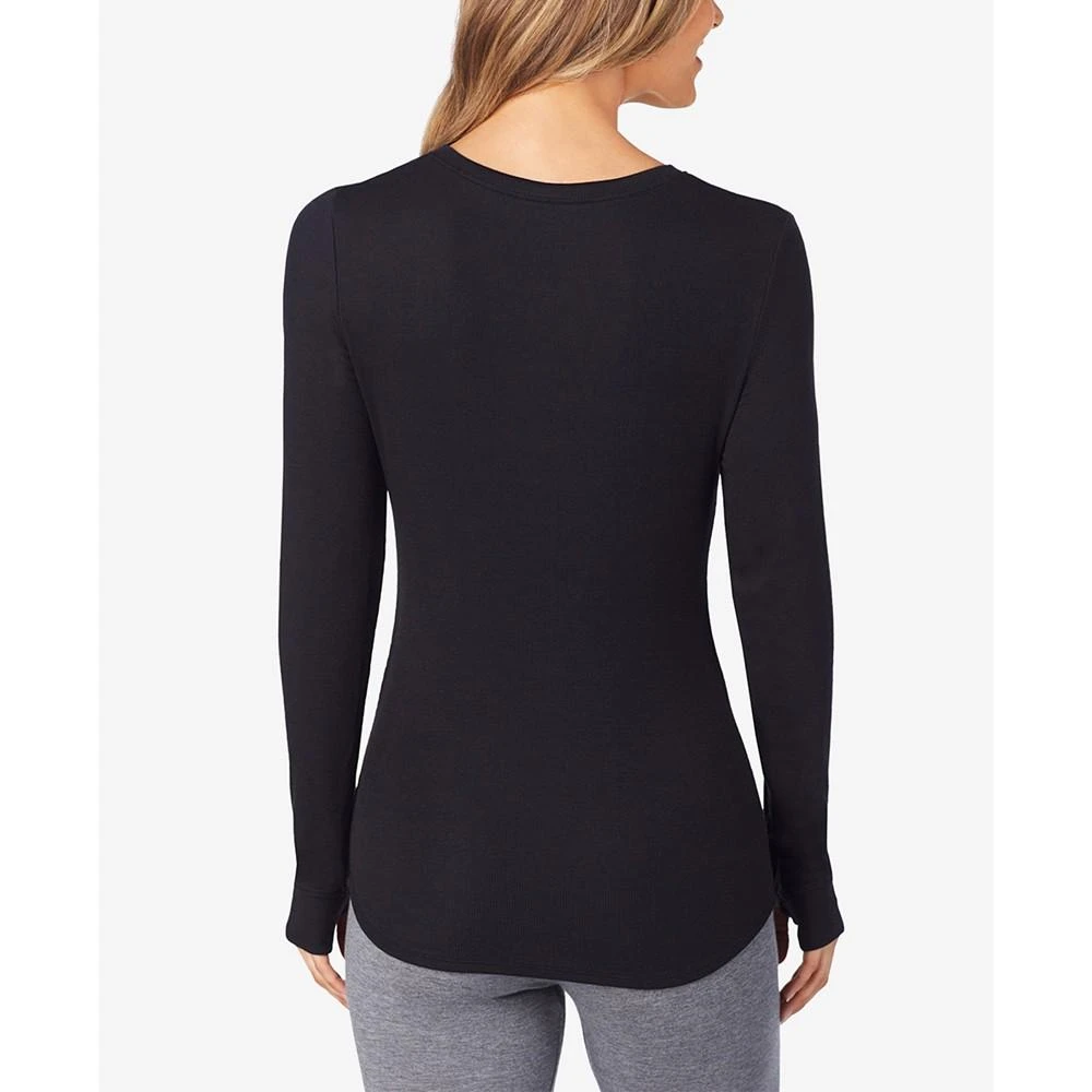 商品Cuddl Duds|Softwear with Stretch Ribbed Henley,价格¥145,第2张图片详细描述