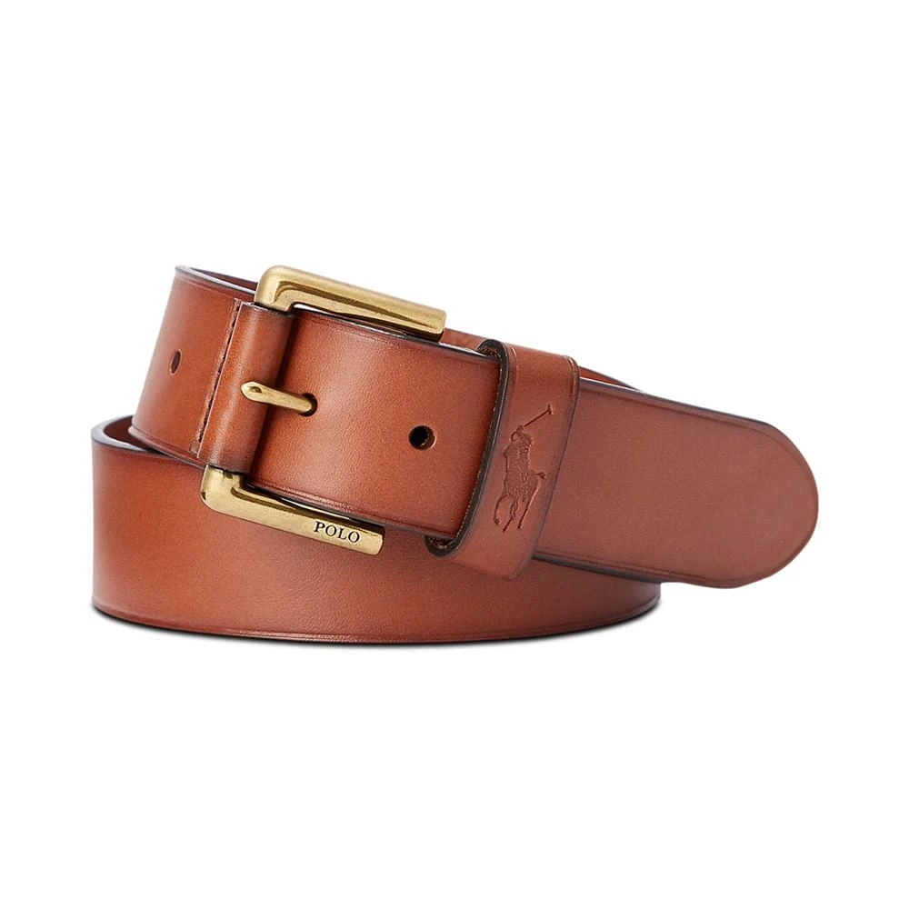 商品Ralph Lauren|Men's Leather Dress Belt,价格¥403,第1张图片