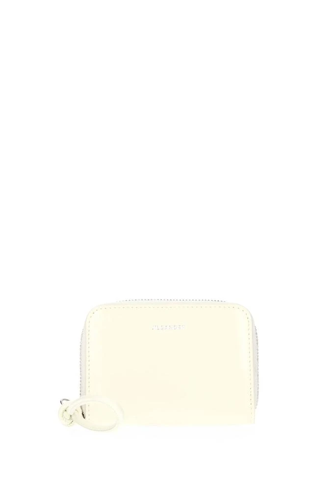 商品Jil Sander|Coin Purses Leather Beige Milk,价格¥1365,第1张图片