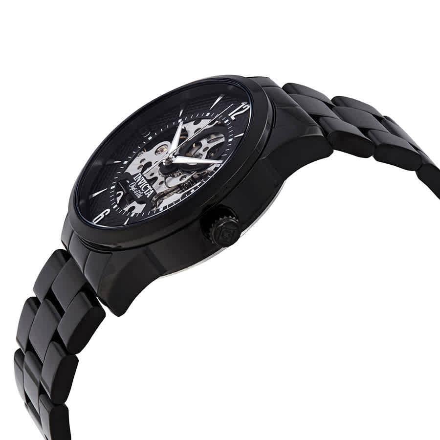 商品Invicta|Invicta Objet D Art Automatic Black Dial Mens Watch 27585,价格¥604,第4张图片详细描述