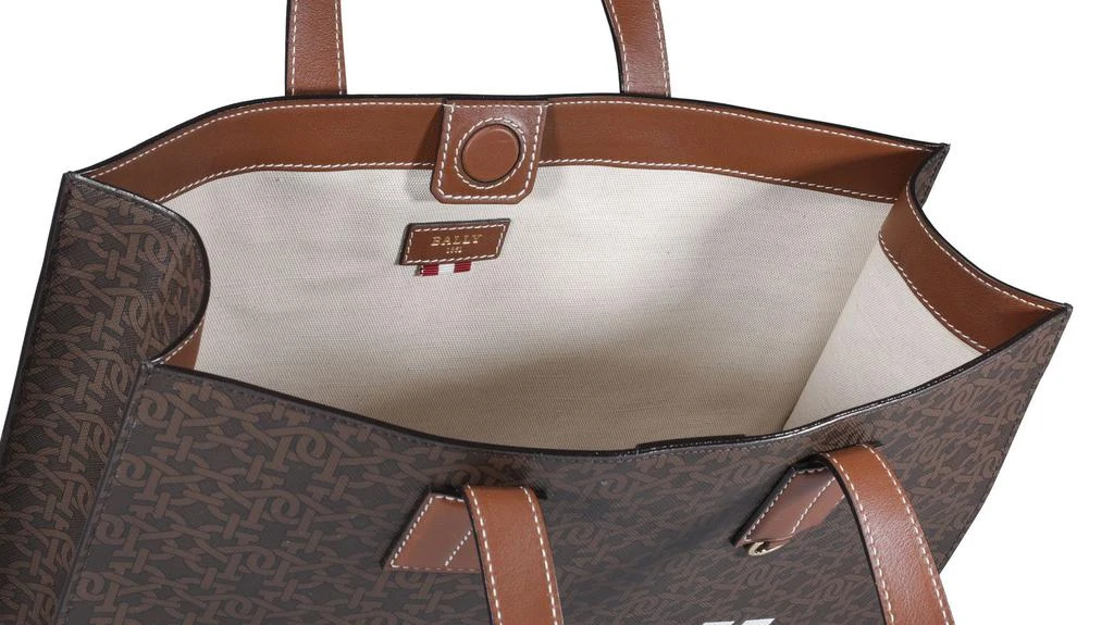 商品Bally|Bally Logo-Print Top-Handle Tote Bag,价格¥2750,第4张图片详细描述