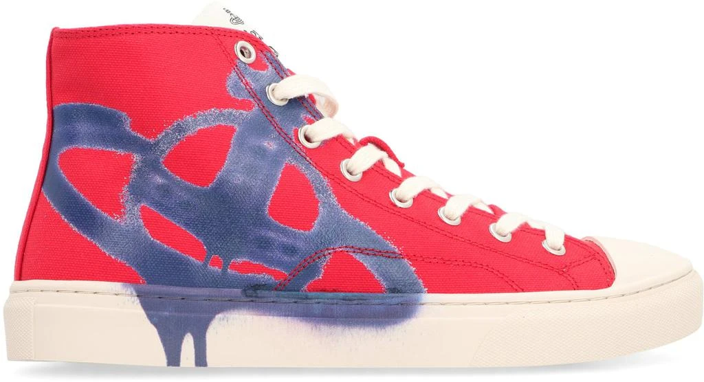 商品Vivienne Westwood|Plimsoll High-top Sneakers,价格¥1830,第2张图片详细描述