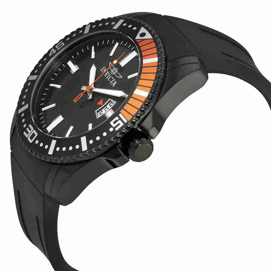 商品Invicta|Pro Diver Black Dial Men's Watch 21449,价格¥372,第2张图片详细描述