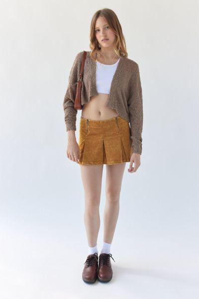 UO Reagan Double-Zip Mini Skirt商品第1张图片规格展示