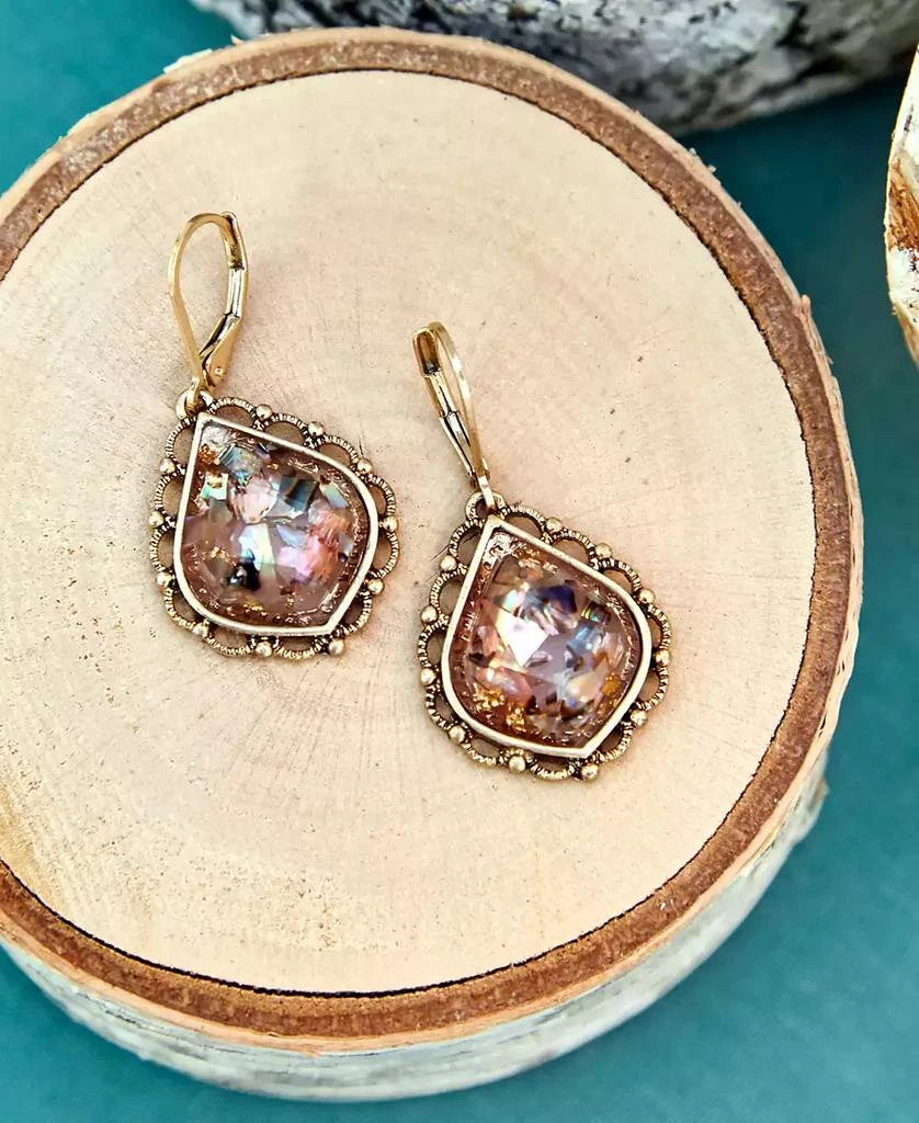 商品Lonna & Lilly|Gold-Tone Stone Drop Earrings,价格¥178,第4张图片详细描述