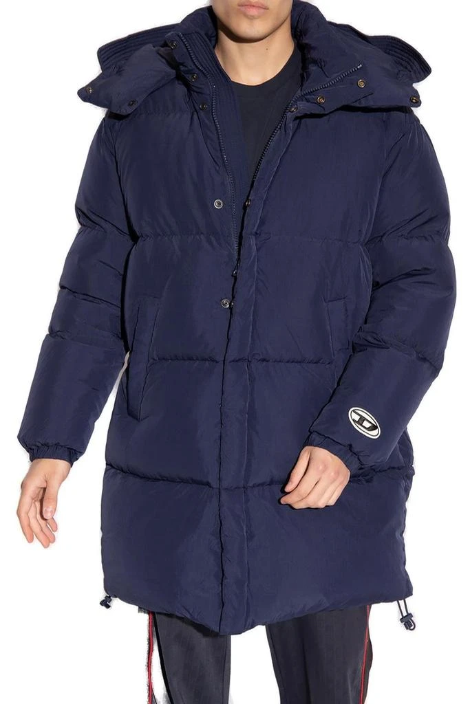 商品Diesel|Diesel W-Rolf-Long-Nw Hooded Down Jacket,价格¥994,第2张图片详细描述