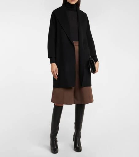 商品Max Mara|Messi belted virgin wool coat,价格¥8562,第2张图片详细描述