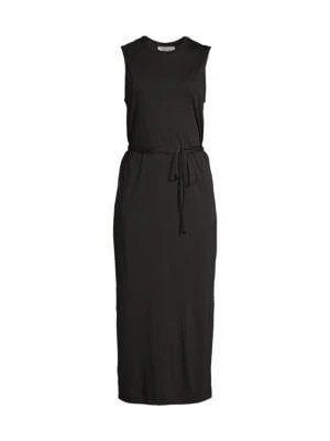 商品Vince|Pima Cotton Midi Dress,价格¥268,第4张图片详细描述