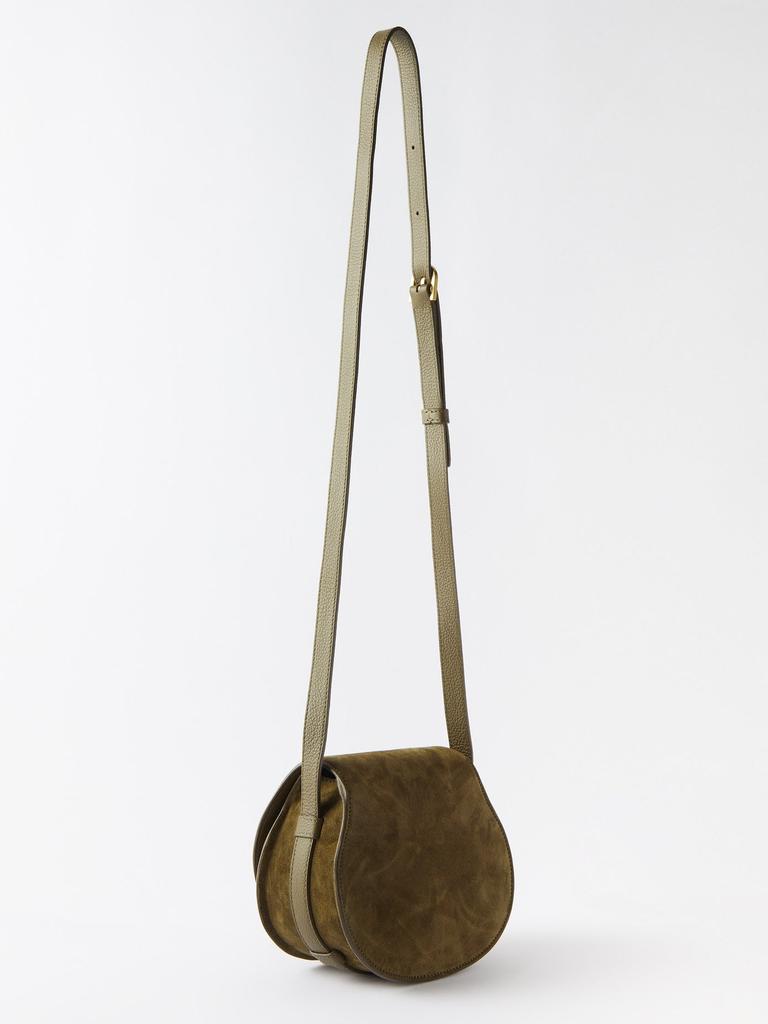 Marcie mini suede and leather cross-body bag商品第4张图片规格展示