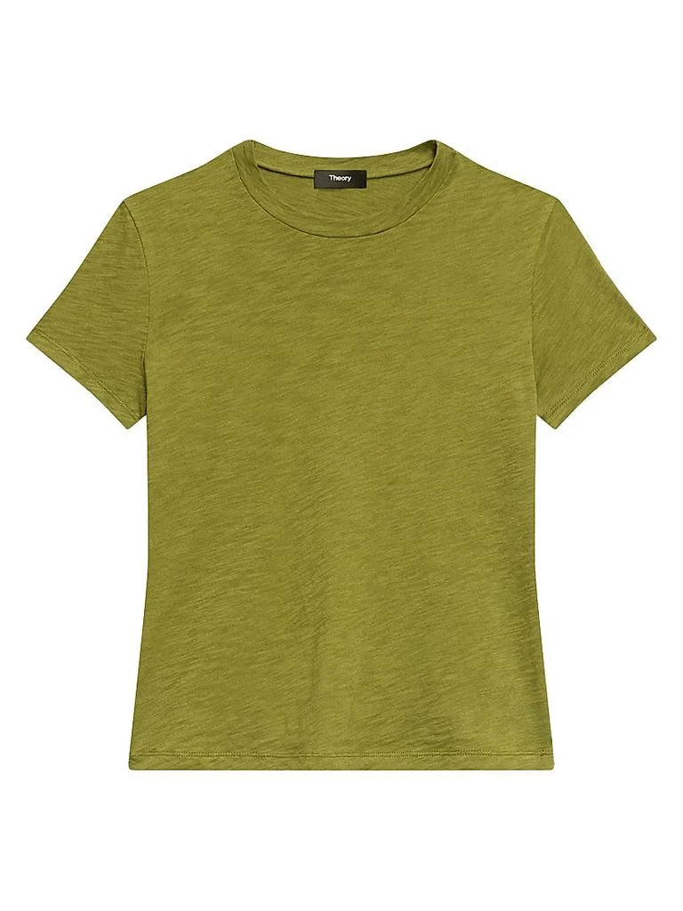商品Theory|女士 Tiny Tee 有机棉圆领衫,价格¥224,第1张图片