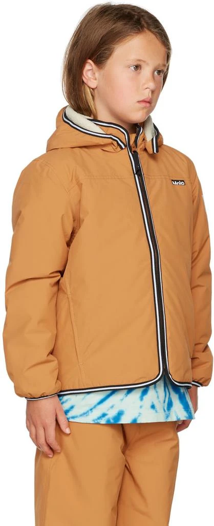 商品MOLO|Kids Brown Winner Jacket,价格¥375,第2张图片详细描述