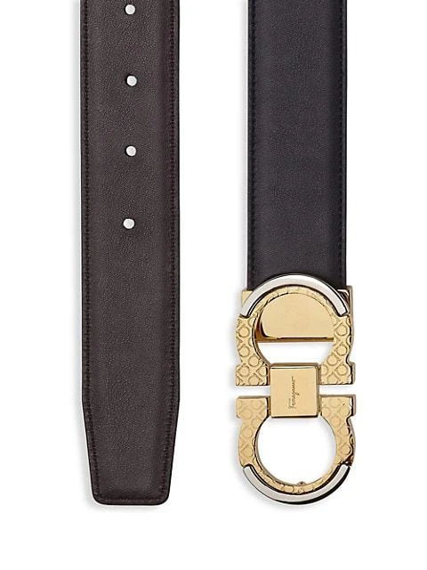 商品Salvatore Ferragamo|Adjustable Gancini Belt,价格¥3972,第3张图片详细描述