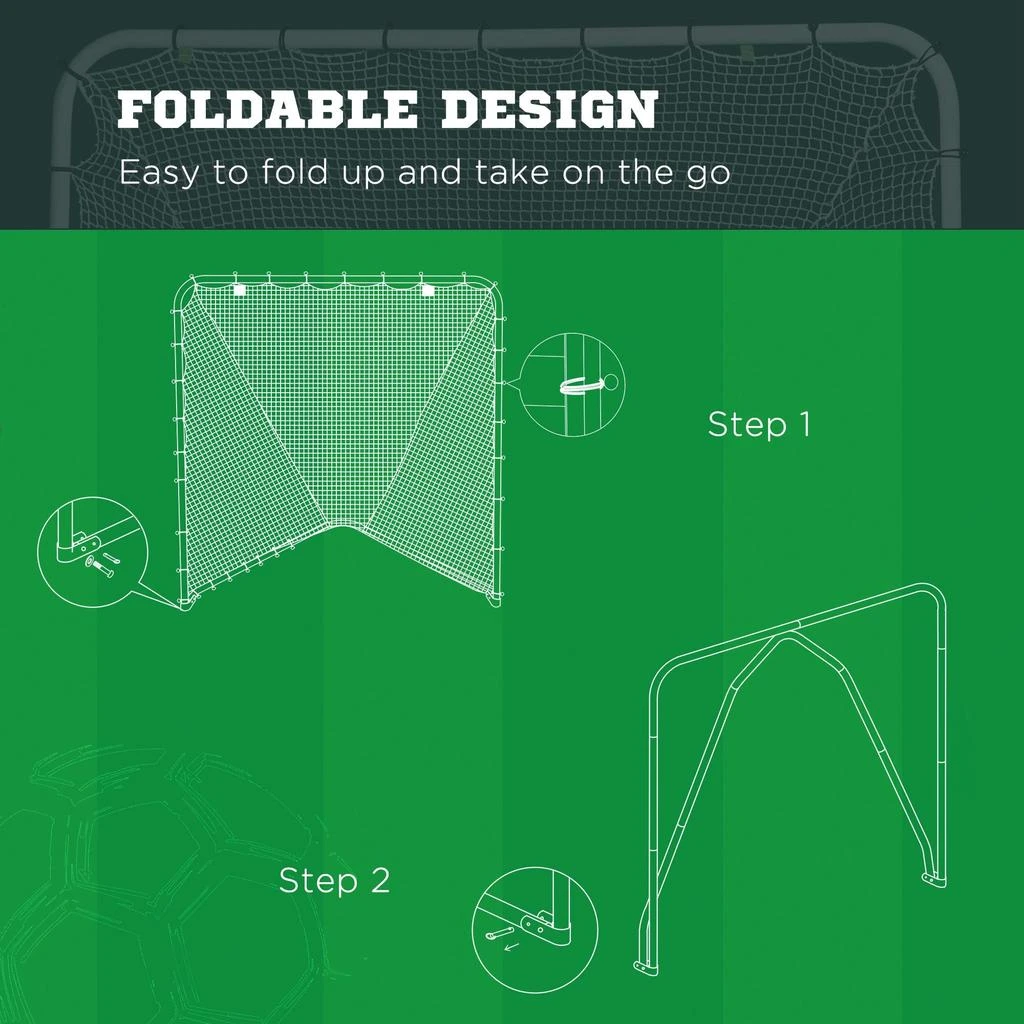 Streamdale 6' x 6' Folding Lacrosse Goal 商品