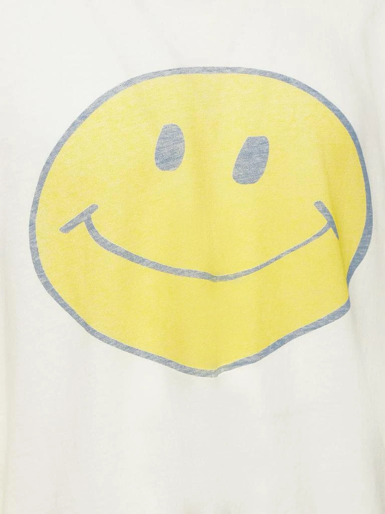 商品Re/Done|Smile Print Cotton Jersey T-shirt,价格¥914,第3张图片详细描述
