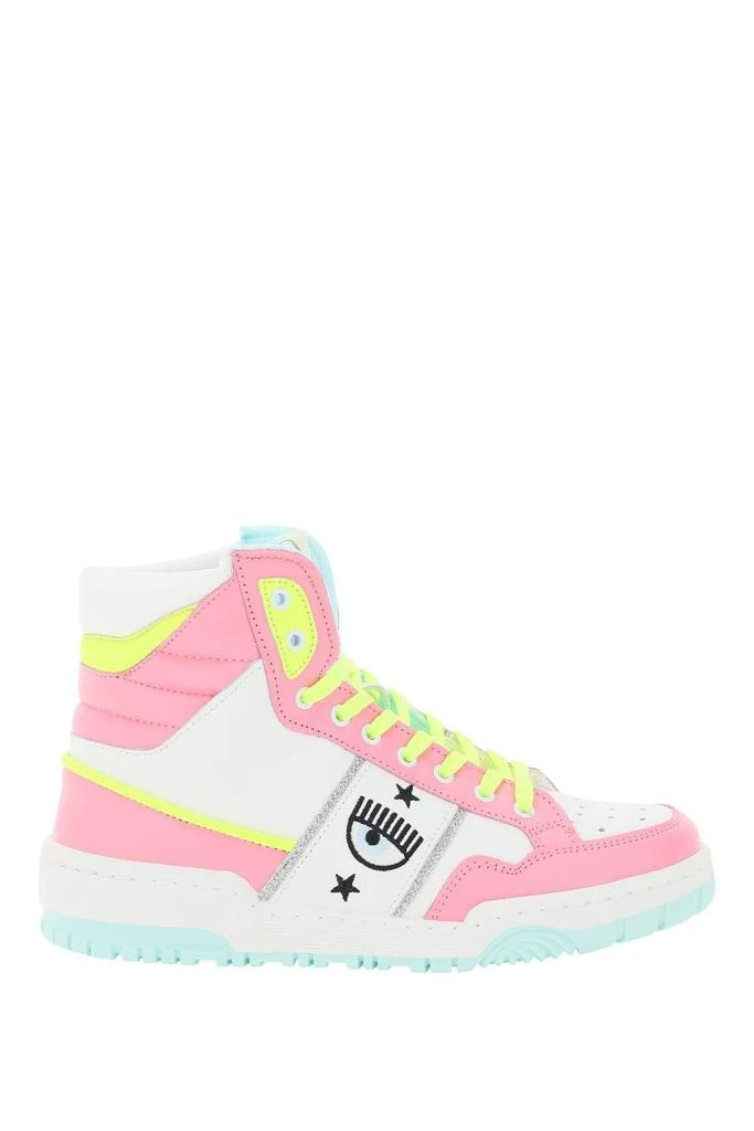 商品Chiara Ferragni|CF-1 HI-TOP SNEAKERS,价格¥1178,第1张图片