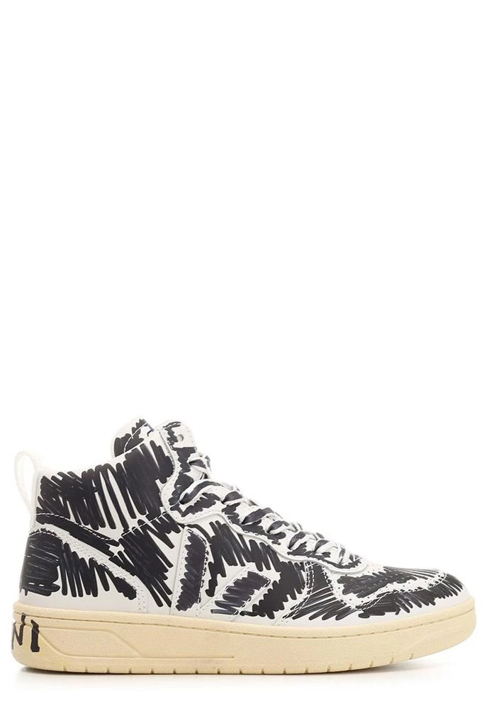 商品Marni|Marni X Veja V15 High-Top Sneakers,价格¥1489,第1张图片