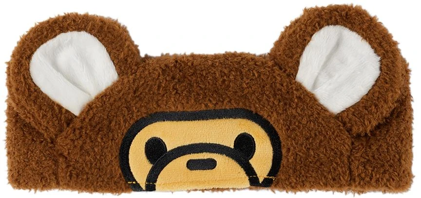 商品Bape|Kids Brown Baby Milo Bear Headband,价格¥551,第1张图片